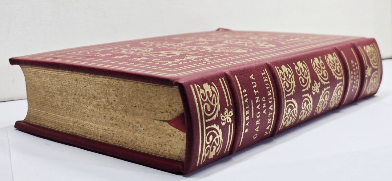 Rabelais Gargantua & Pantagruel 1978 Franklin Library Illus Full Leather 22K VG