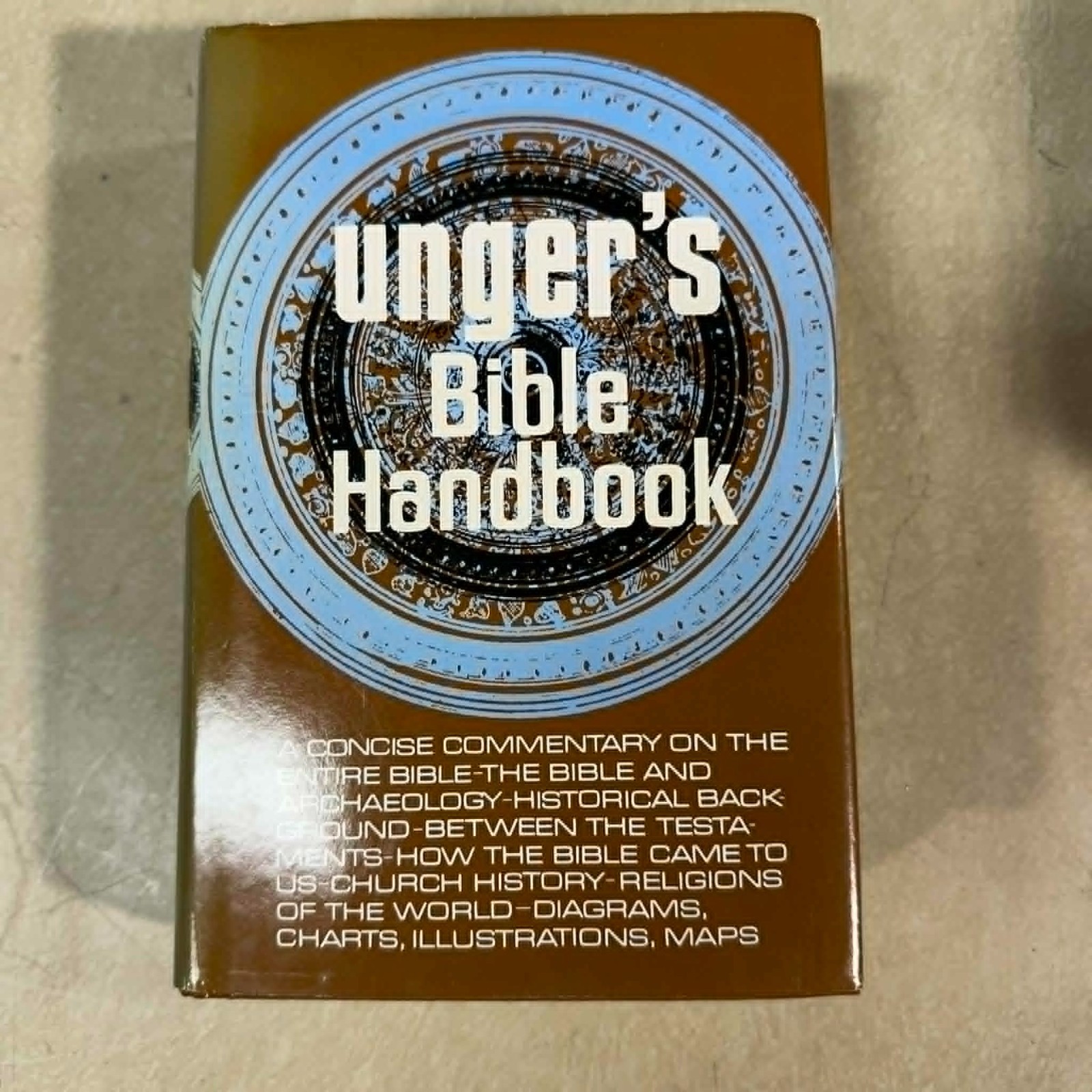 Unger’s Bible Handbook Compact Bible Dictionary Halleys Bible Handbook Lot of 3