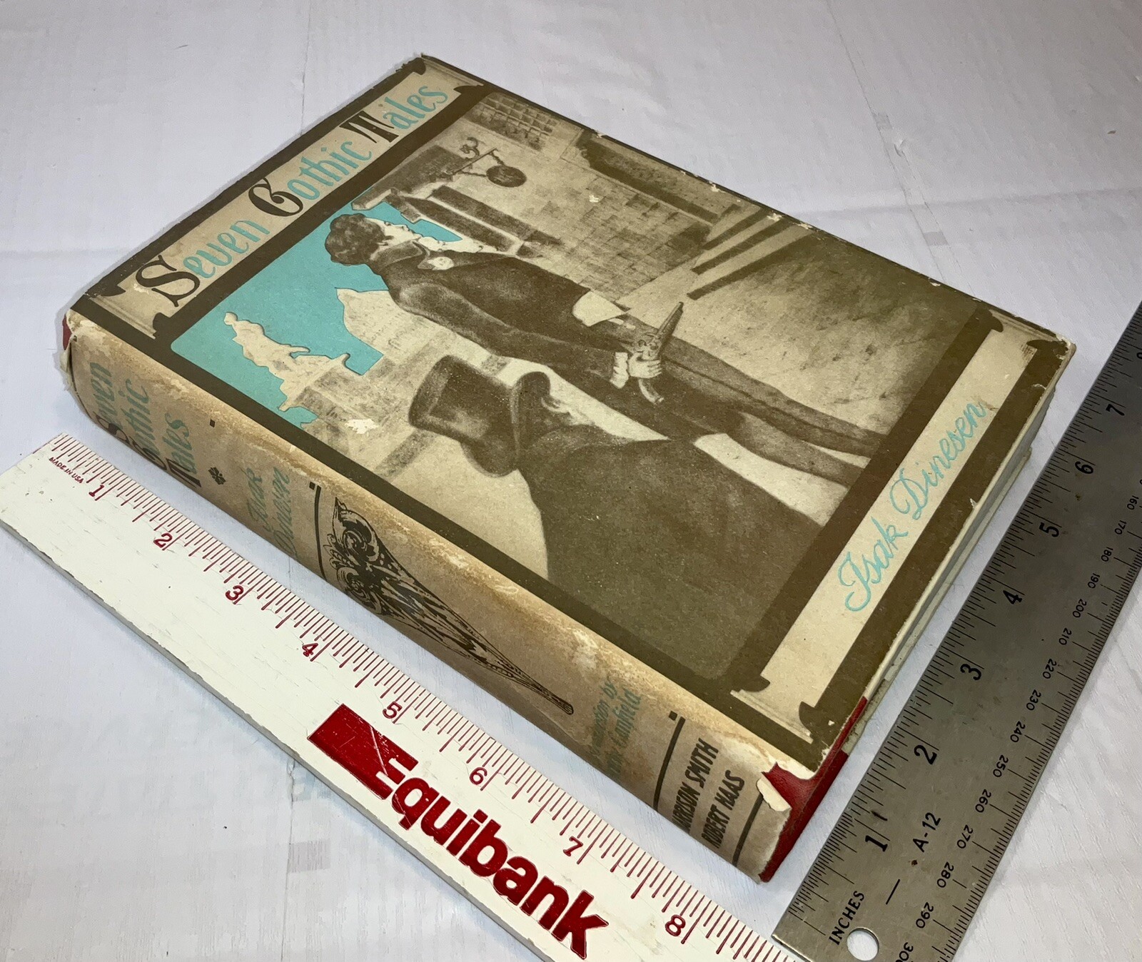 GOOD! SEVEN GOTHIC TALES By ISAK DINESEN Hardcover w/ Dust Jacket – 1961 Vintage