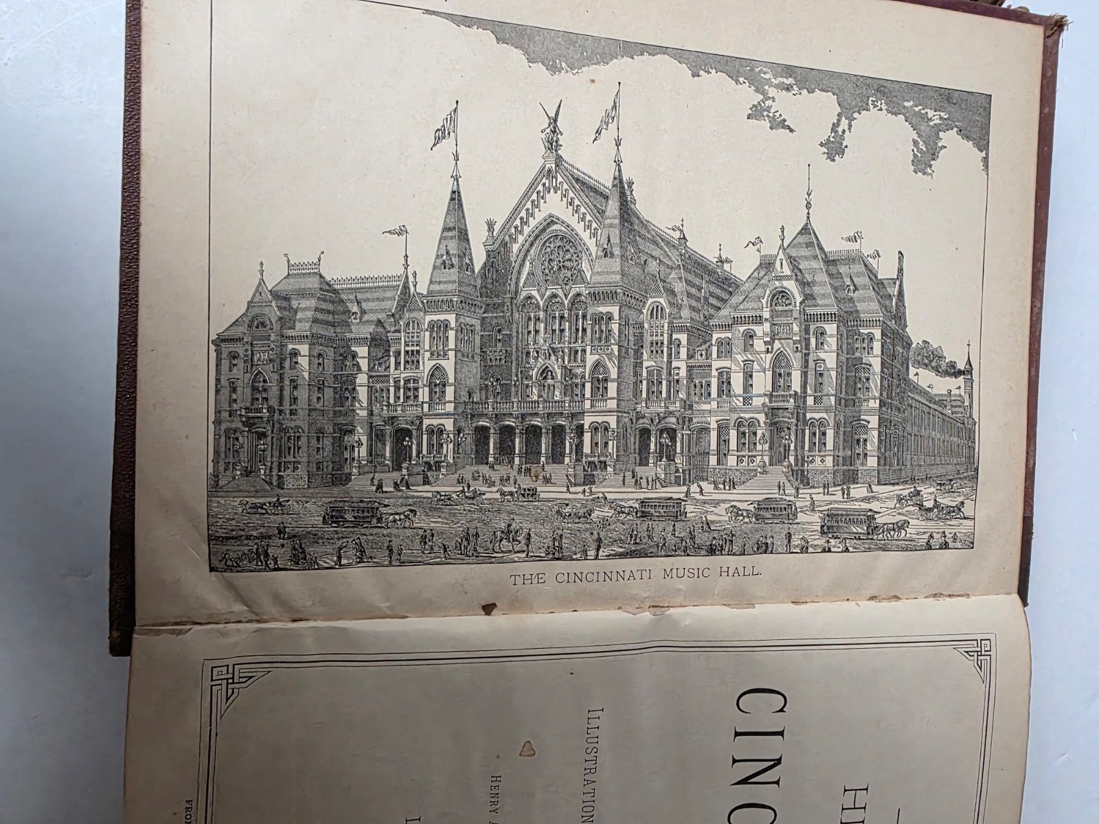 HISTORY OF CINCINNATI, OHIO WITH ILLUSTRATIONS 1881