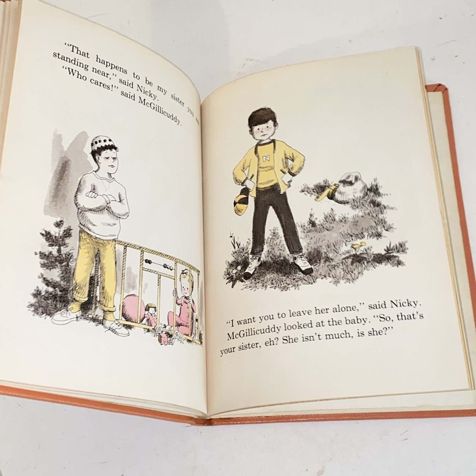 Vintage 1966 Nicky’s Sister by Barbara Brenner 1st Edition Hardcover