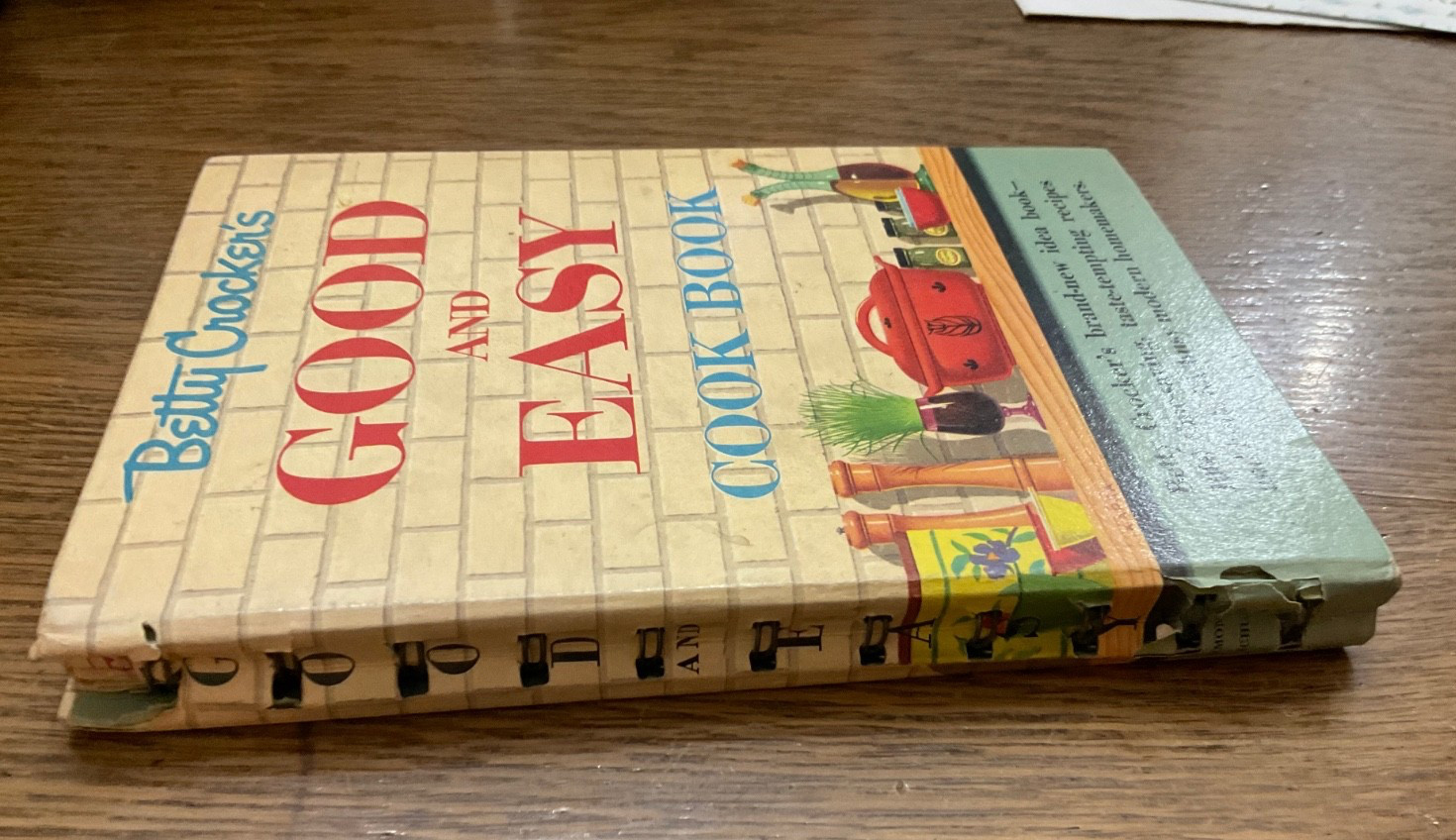 Vintage Betty Crocker Good and Easy Cookbook 1st Ed. 1st Printing 1954