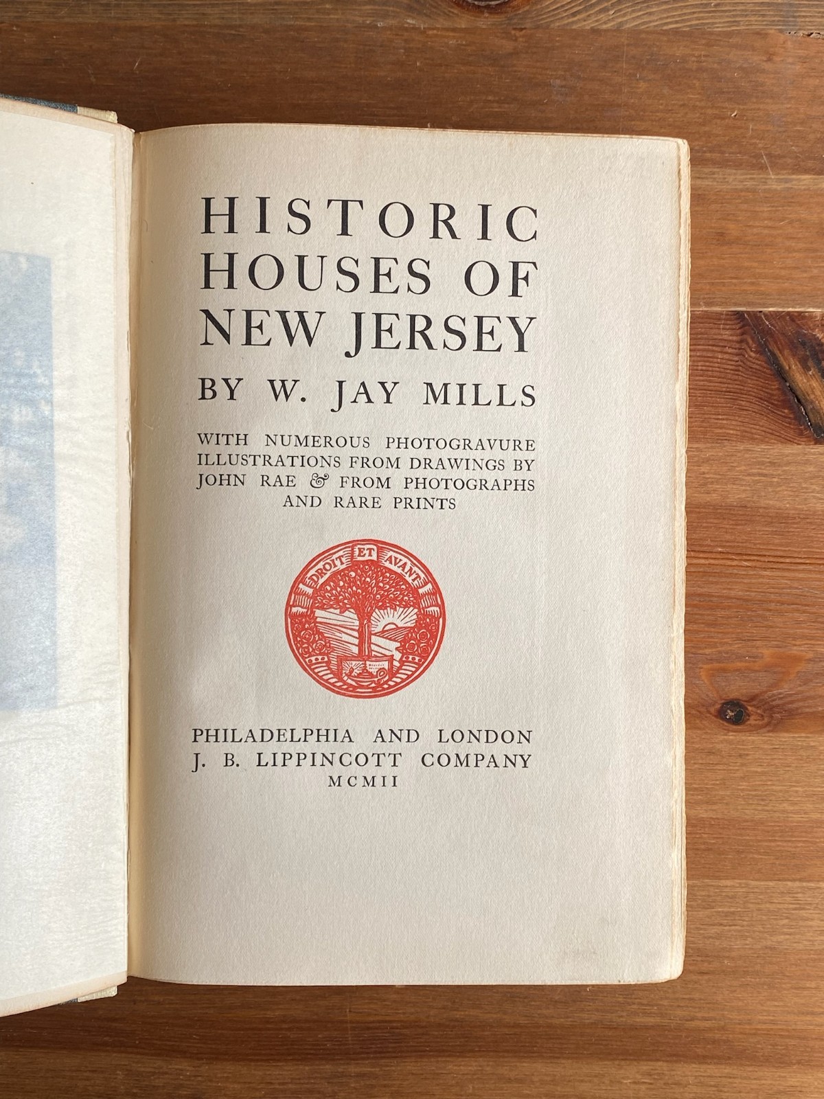 Early American Architecture ~ Historic Houses of New Jersey ~ 1902 HC Mills📌