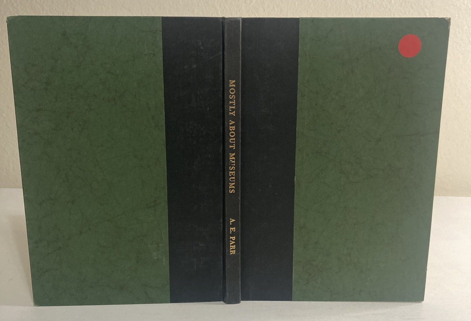 Mostly About Museums From The Papers Of A.E. Parr Hardcover Book The American Mu