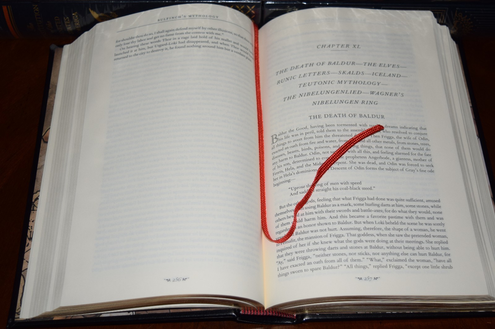 Bulfinch’s Mythology by Thomas Bulfinch New Leather Bound Collectible Hardcover