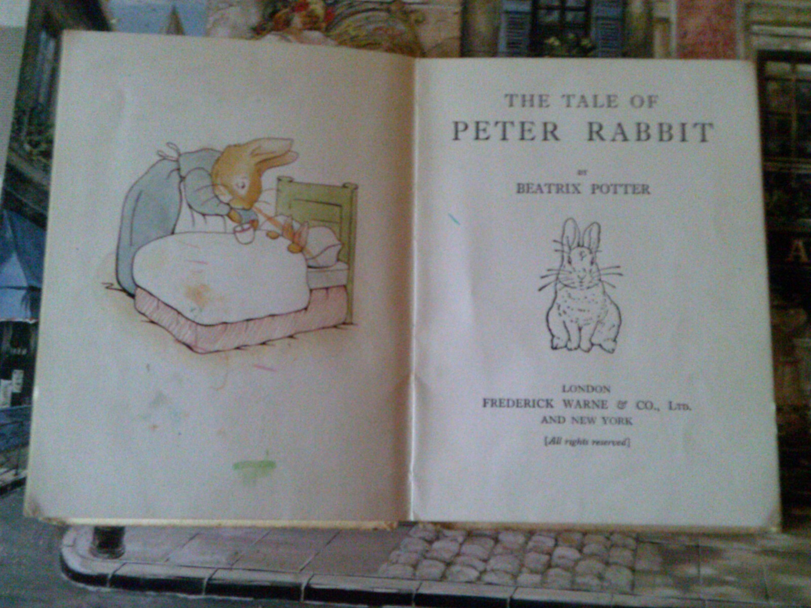 The Tale Of Peter Rabbit Beatrix Potter Frederick Warne & Co Ltd Hardback