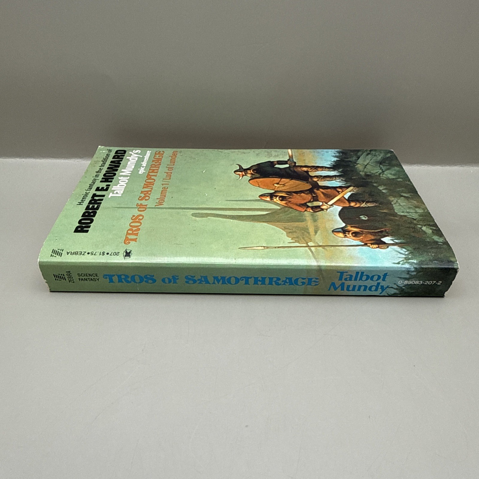 Tros of Samothrace by Talbot Mundy Vol 1 Lud 1st Edition & Print Zebra1976