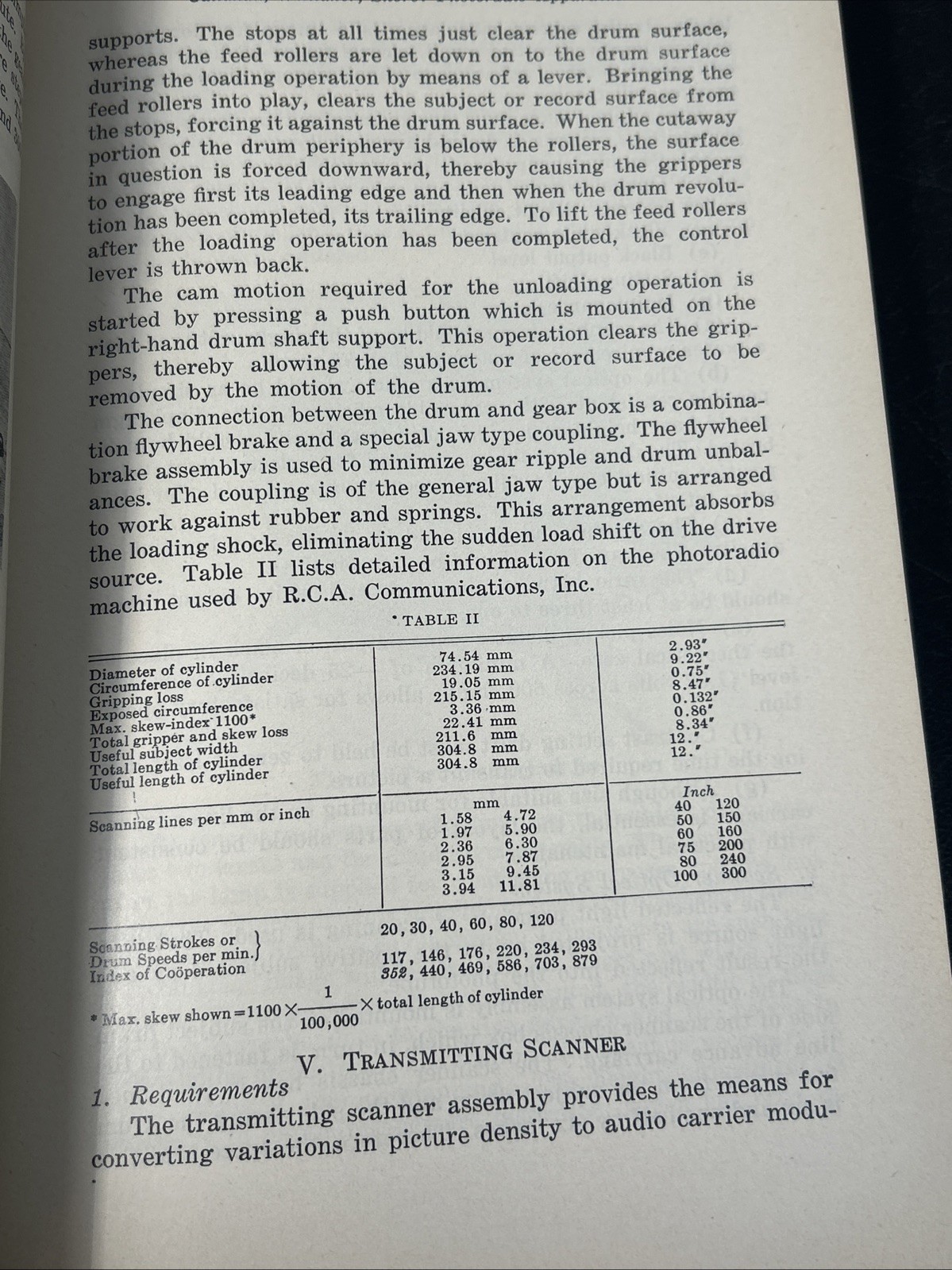 1938 OCTOBER RADIO FACSIMILE SOFTCOVER BOOK VOLUME NO. 1 – RCA
