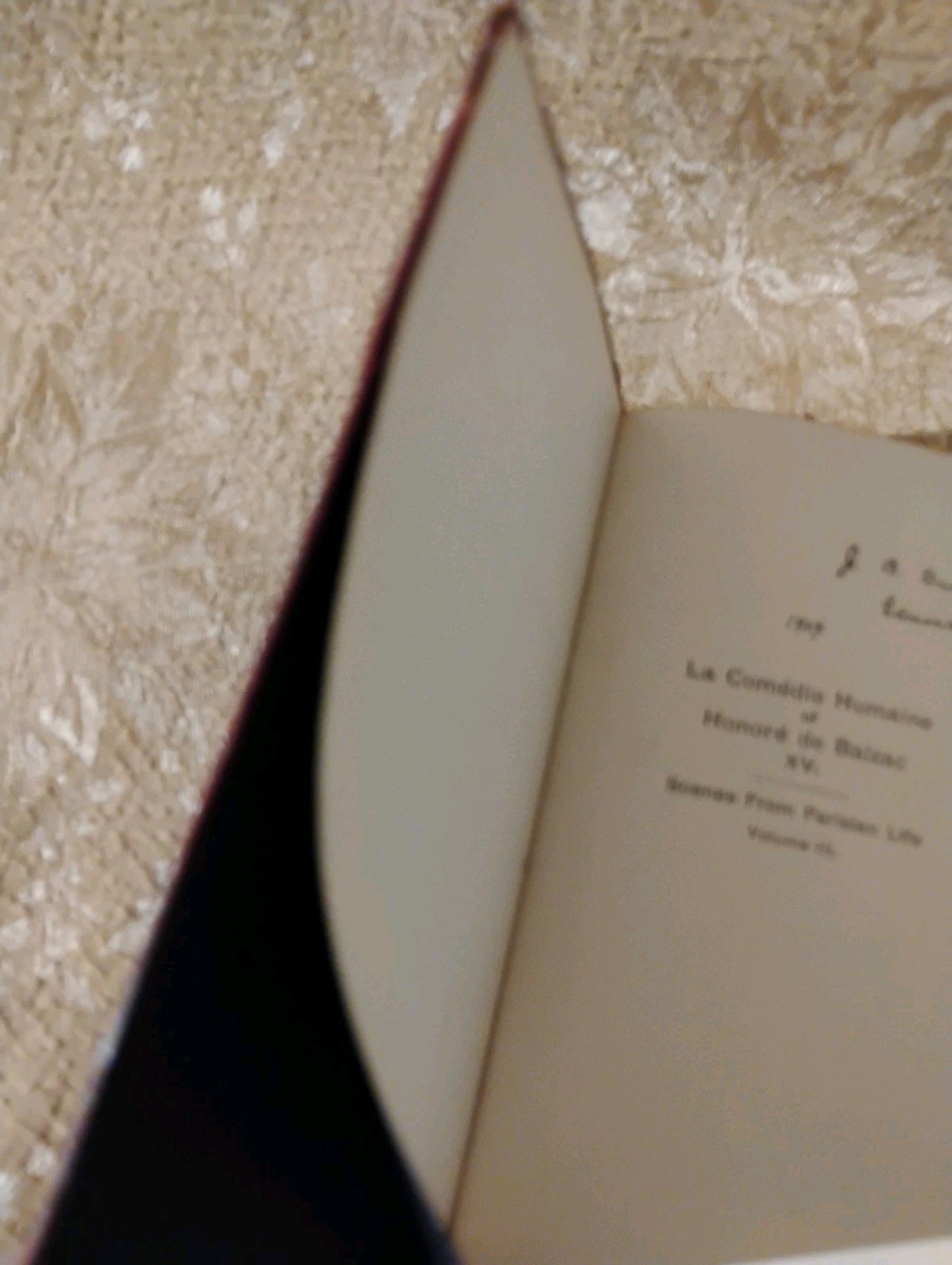 Works of Honoré de Balzac, Vol. 3 & 4~ 1896 Leather Bound 2 Book Vintage Set Lot