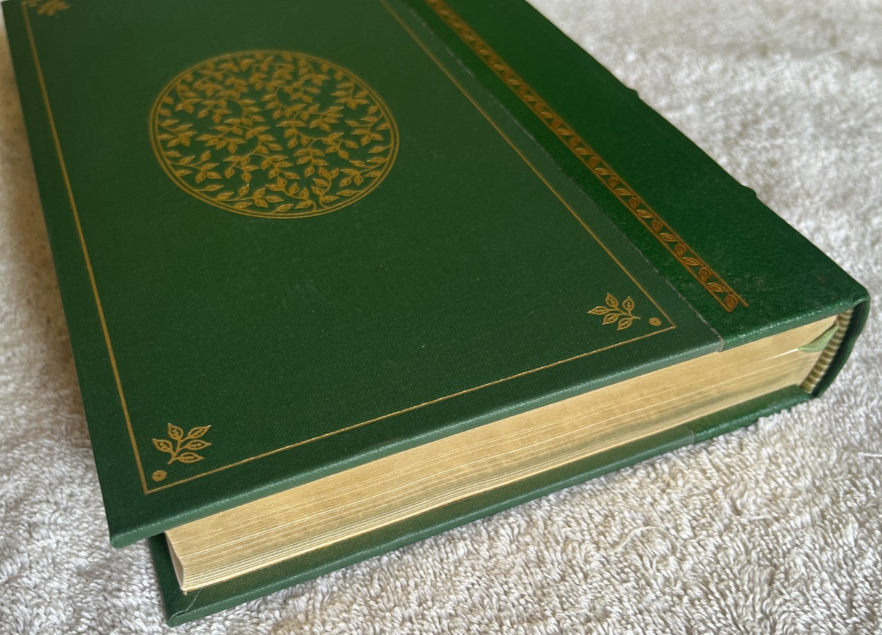 Leaves of Grass book Walt Whitman Franklin Library 1979 poetry literature gilt