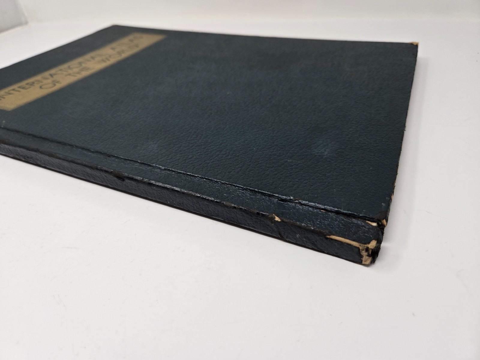 Antique 1937 International Atlas of the World Geographical Publishing Co HB Book