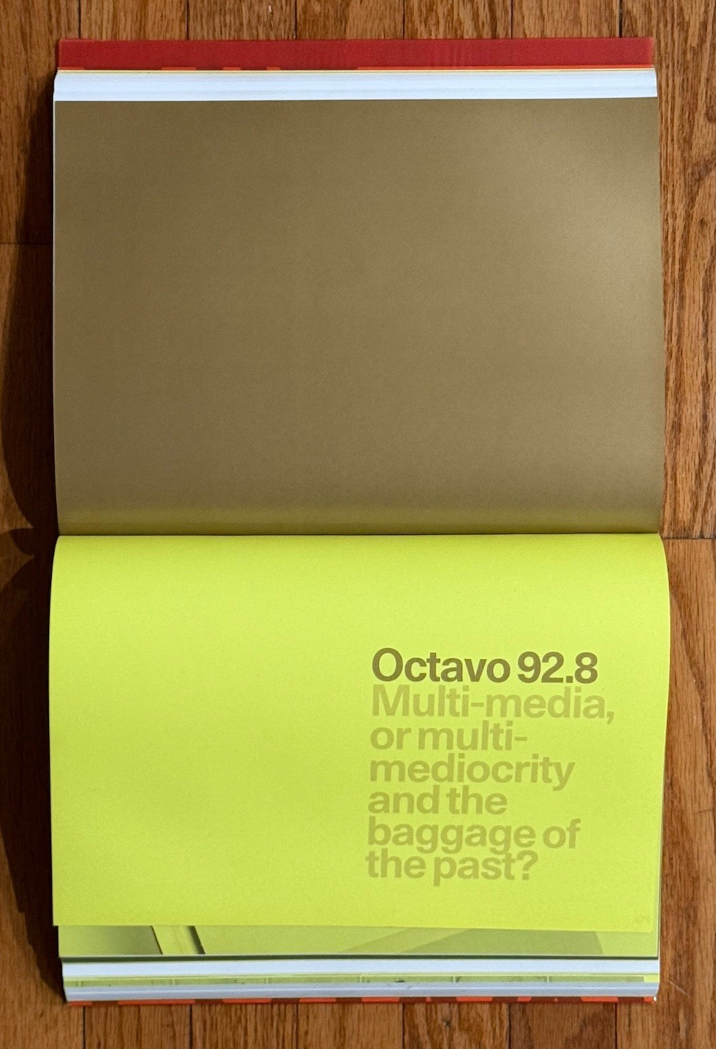Octavo Redux Unit Edition Journal Swiss Typography—Graphic Design Type Specimen