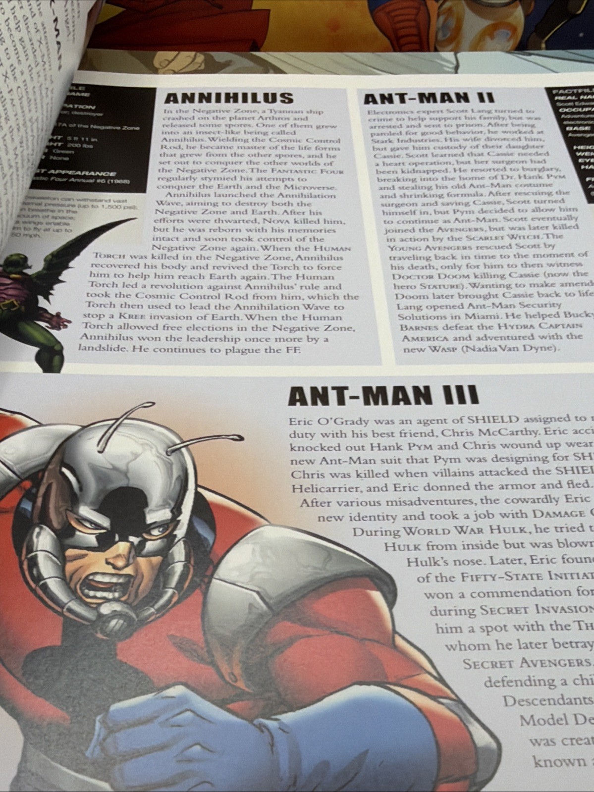 Marvel Comics Encyclopedia & Marvel Hardcover Books and Star Wars Lot Of 3