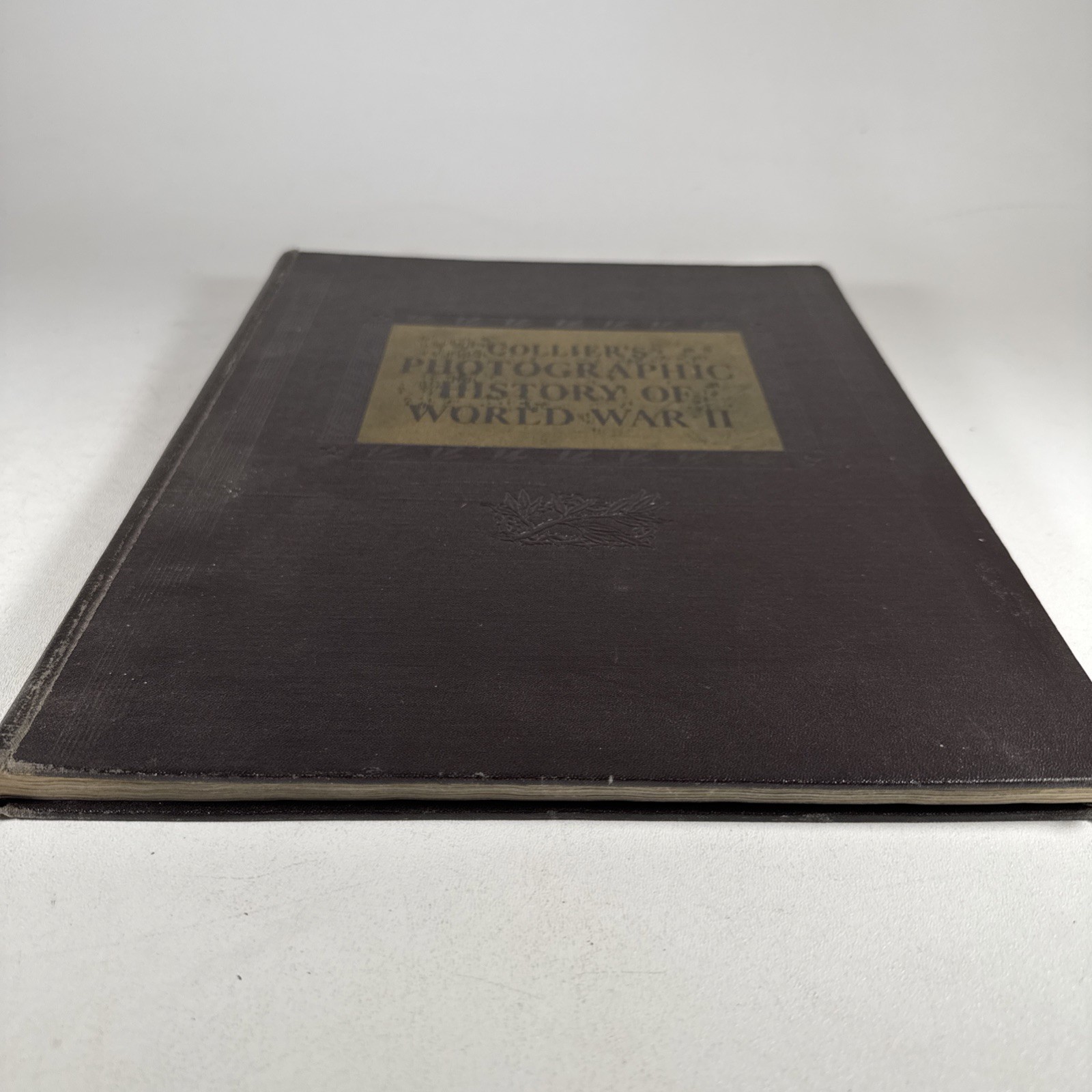 Collier’s Photographic History of World War II – Large-Size 1946 Hardcover