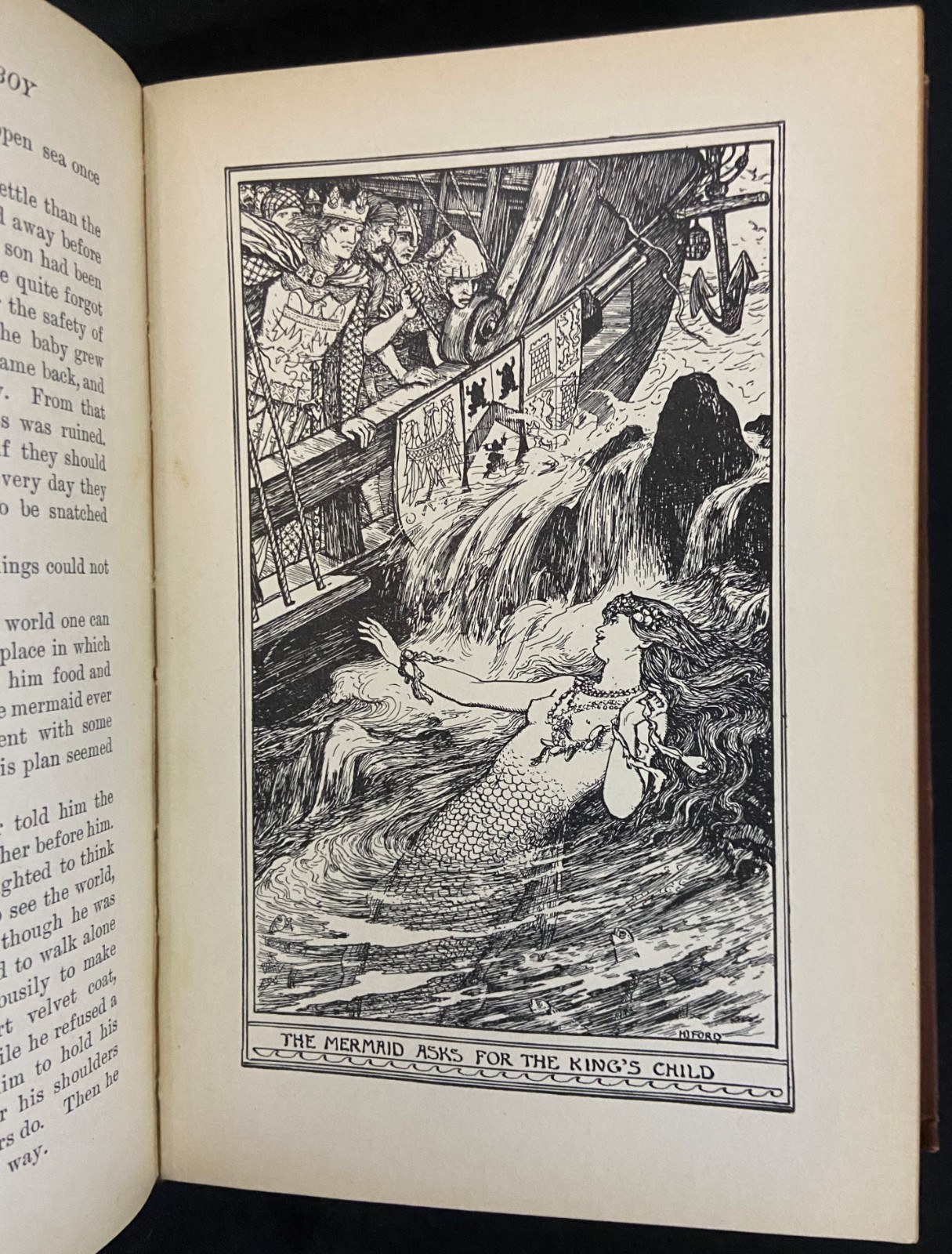 1910 THE BROWN FAIRY BOOK Fairy Tales ANDREW LANG Antique Art Nouveau Binding