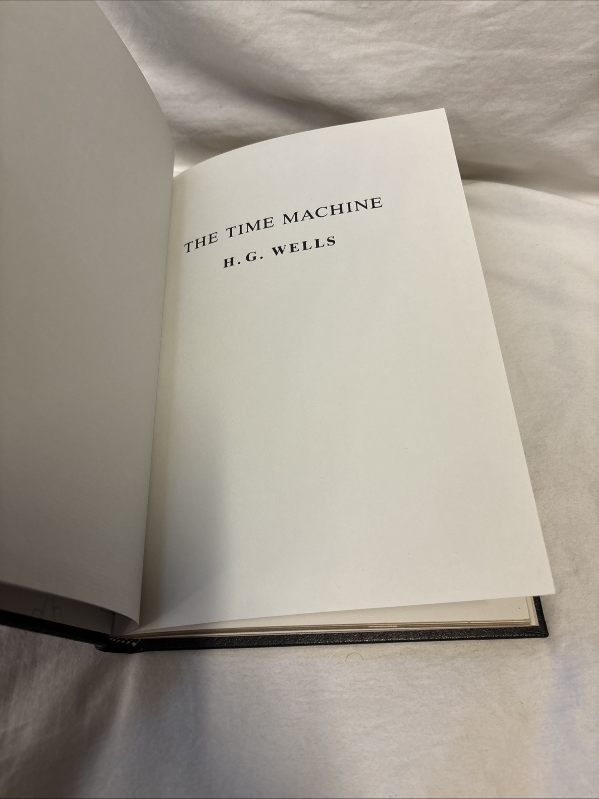 The Time Machine, H.G. Wells, Easton Press, Collector’s Edition, 1986