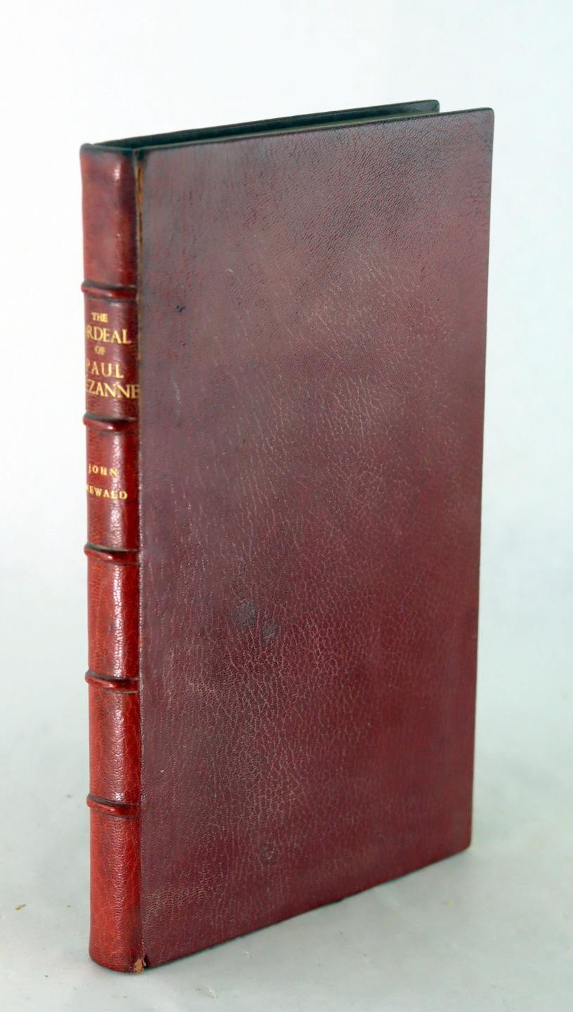 John Rewald c1950 The Ordeal of Paul Cézanne Fine Full Leather Binding