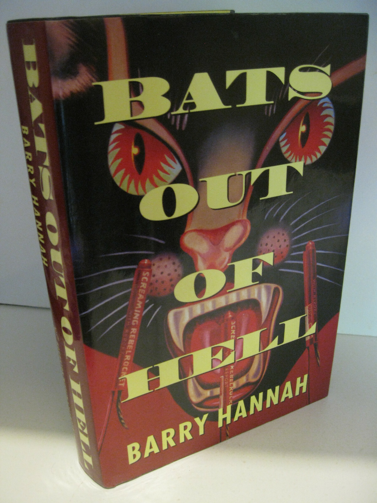 BATS OUT OF HELL Barry Hannah Inscribed 1st Edition/1st Printing 1993 NF/NF