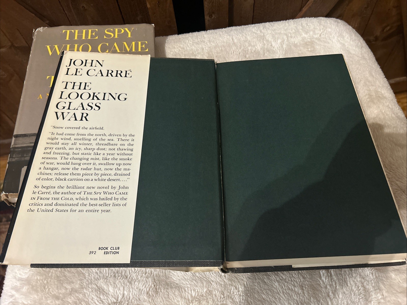 John Le Carre VTG HCDJx3: Spy Who Came In From Cold (1st/28) Looking Glass War &