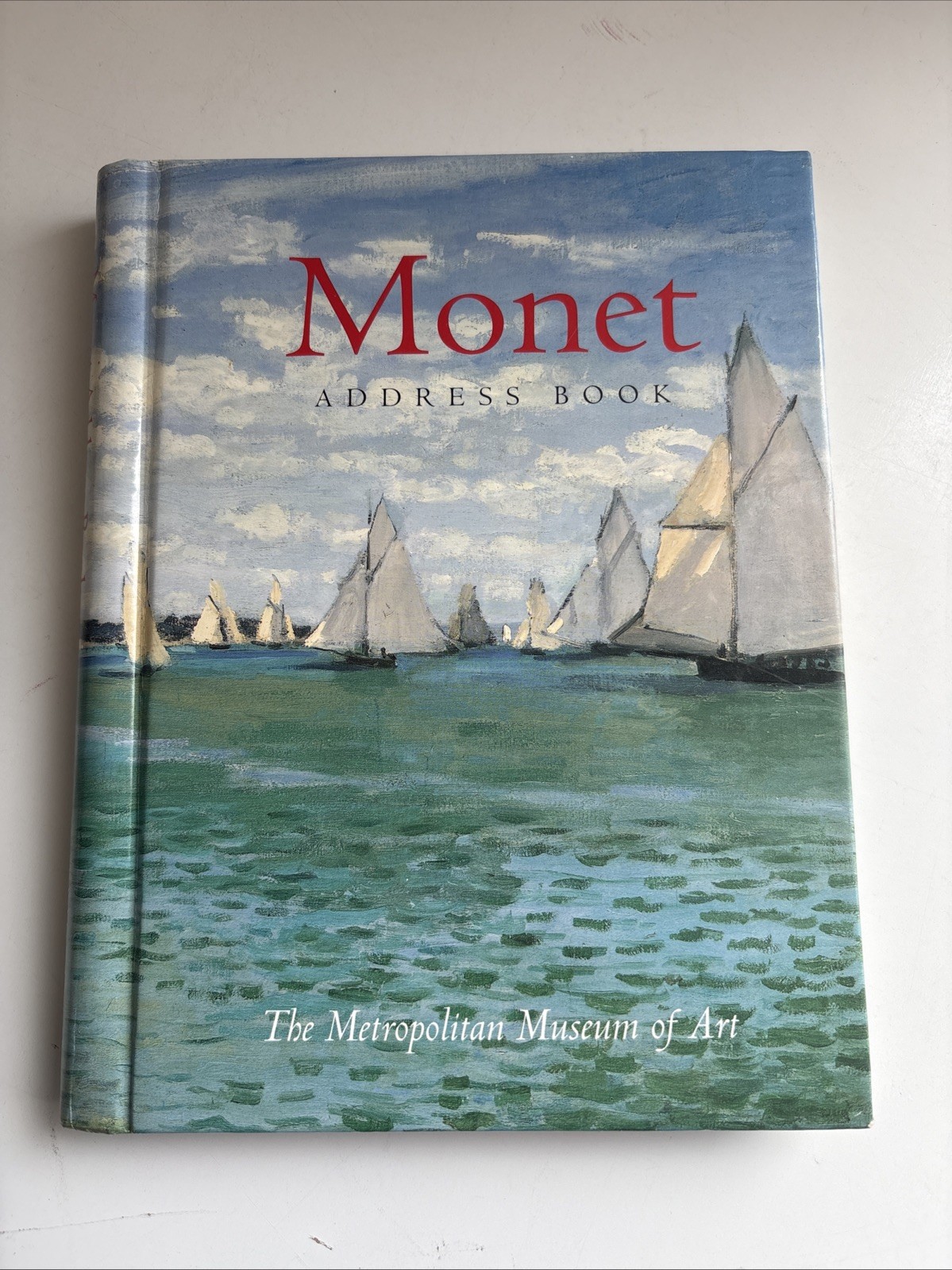 Monet Address Book – Spiral-bound, by The Metropolitan Museum of