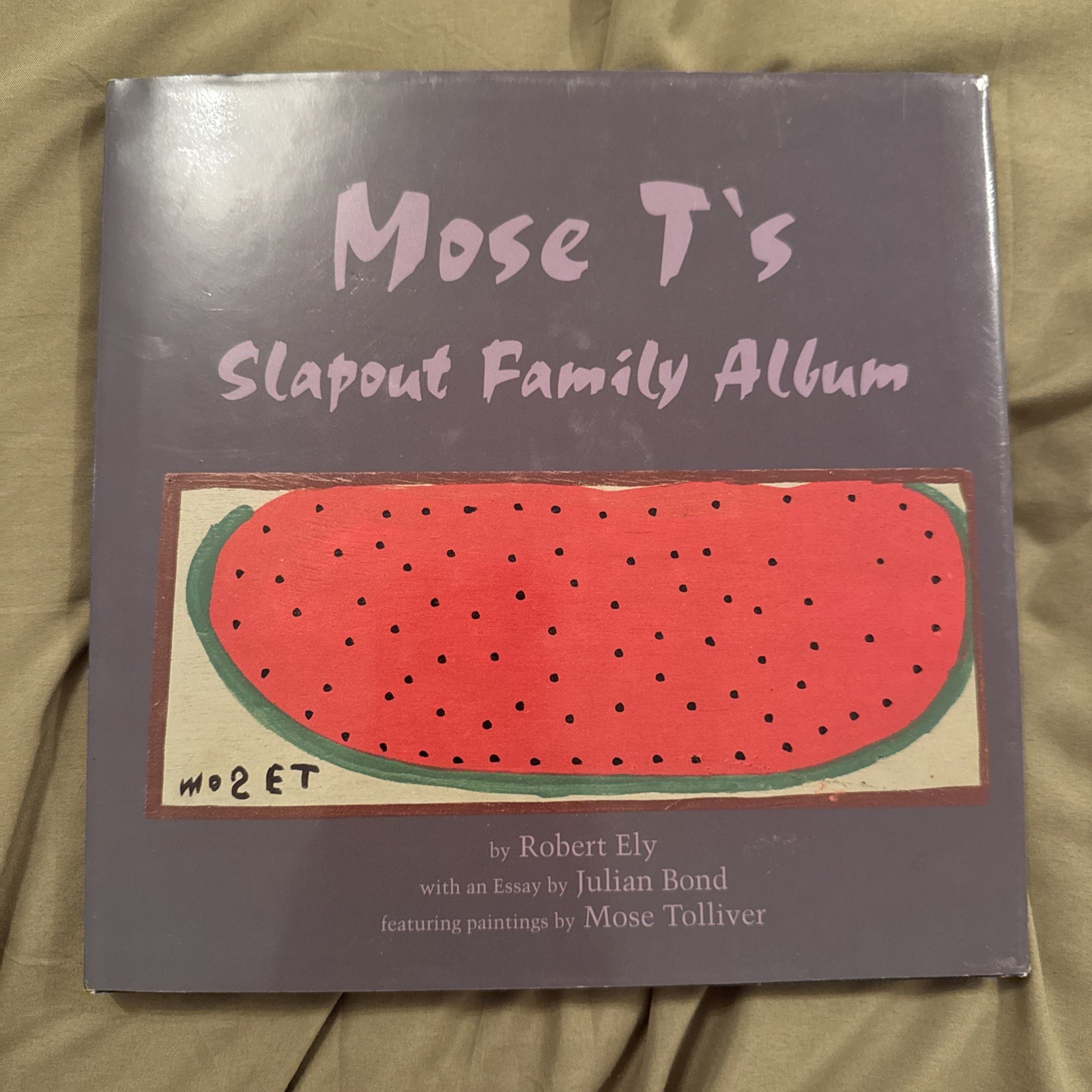 Mose T’s Slapout Family Album Mose Tolliver Outsider Folk Art Book Alabama