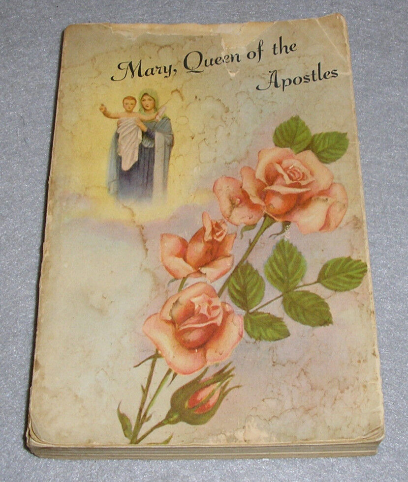 Vintage Christian Theology Book Mary Queen of Apostles Alberione Catholic 1956