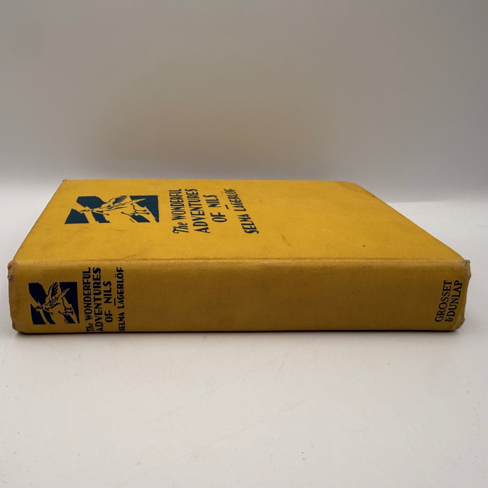 The Wonderful Adventures of Nils Selma Lagerlof Grosset Dunlap Vintage Hardcover