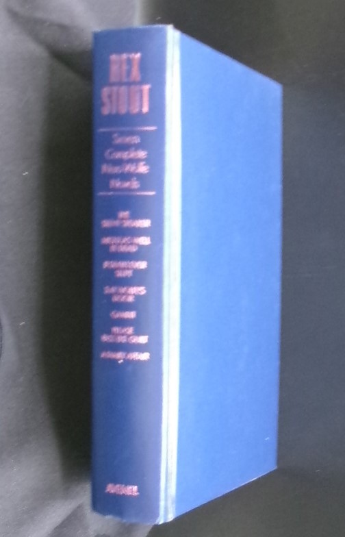 Rex Stout SEVEN COMPLETE NERO WOLFE NOVELS Omnibus 1990 Avenel Books F/F DJ