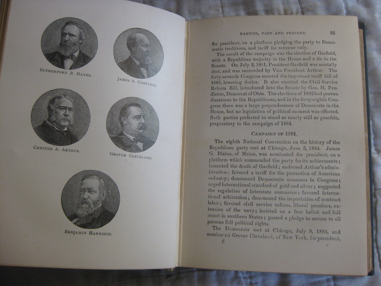 ANTIQUE MCKINLEY’S GREAT BATTLES BOOK 1897 US HISTORY POLITICS 1ST EDITION OLD
