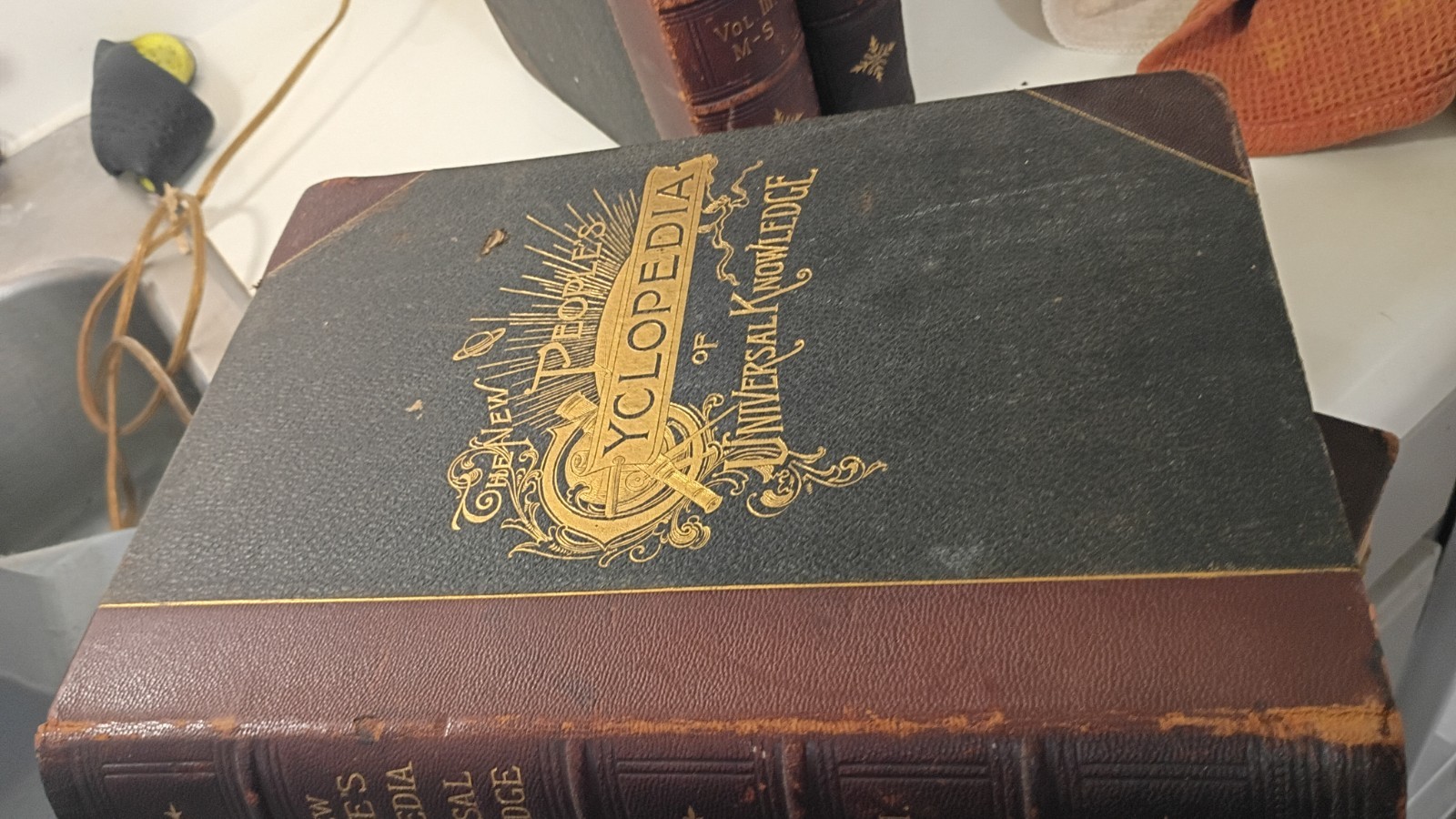 The New People’s Cyclopedia of Universal Knowledge 4-Volume Hardcover Set