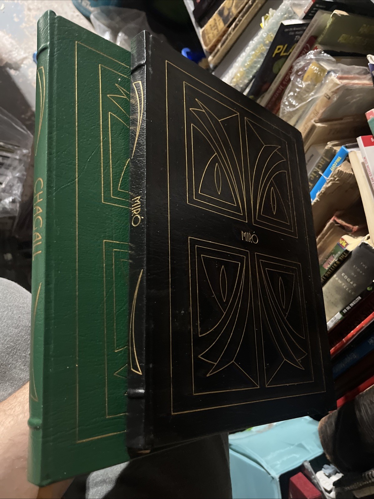CHAGALL & MIRO Easton Press Leatherbound Collector’s Edition Illus. Art Book Lot