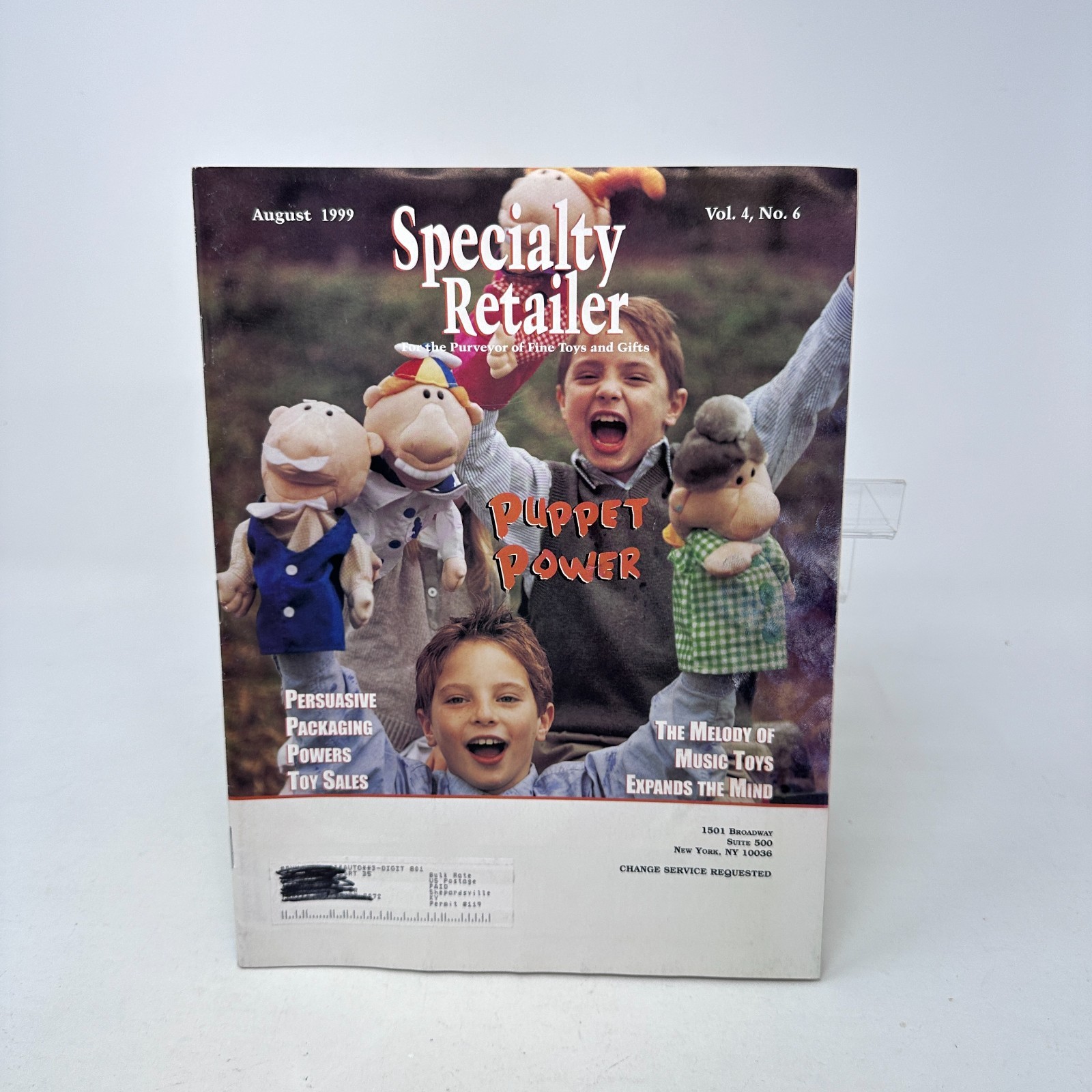 Specialty Retailer Catalog Magazine Technology Toys Gifts August 1999 Vintage