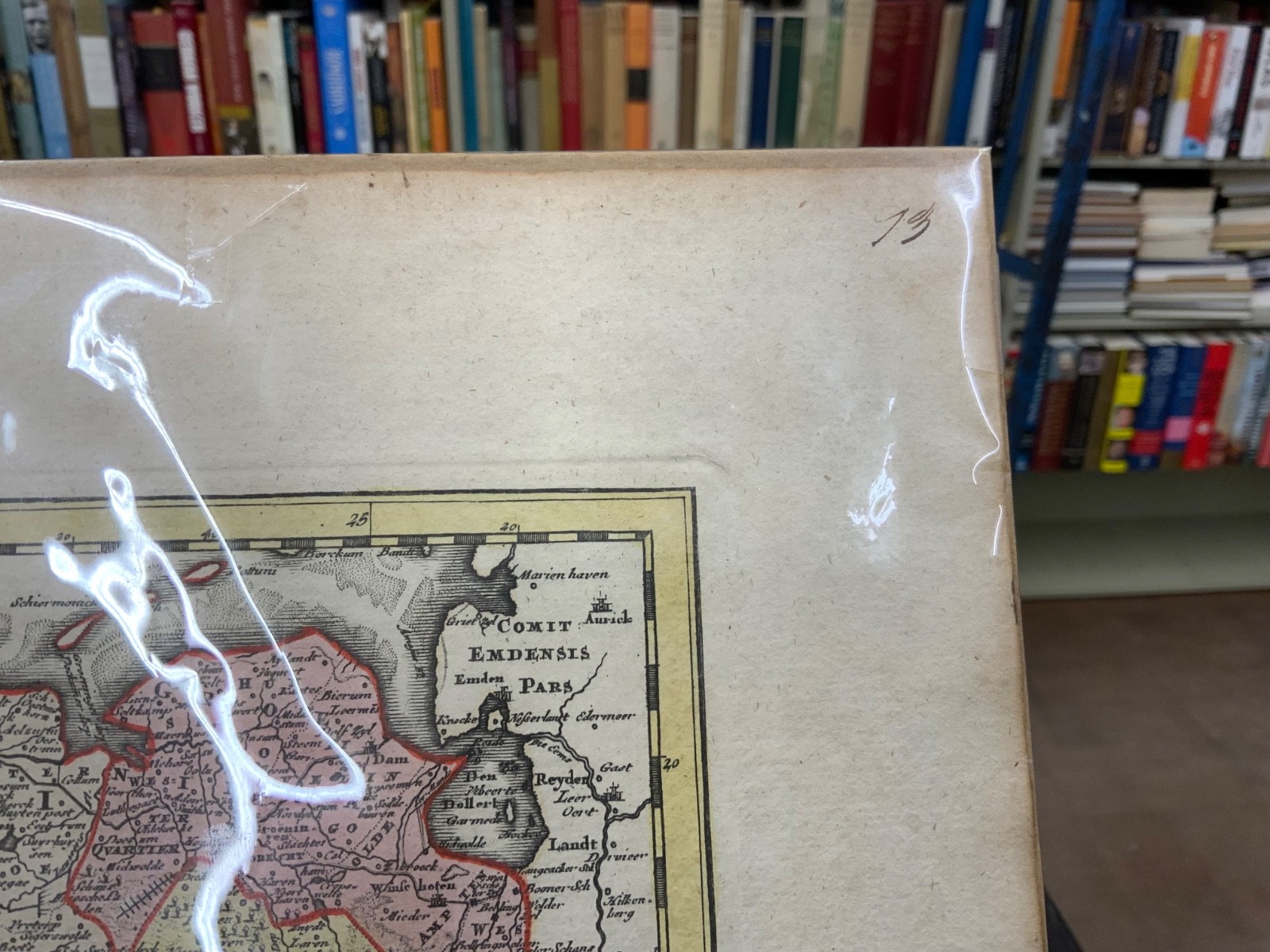 1724 Belgii Foederati Provincia VII Netherlands Christoph Weigel Elder Atlas Map