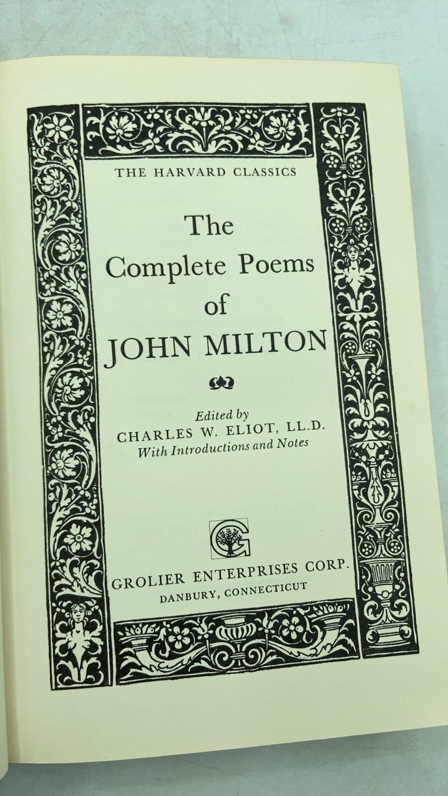 The Complete Poems of John Milton John Milton Hardcover 1980