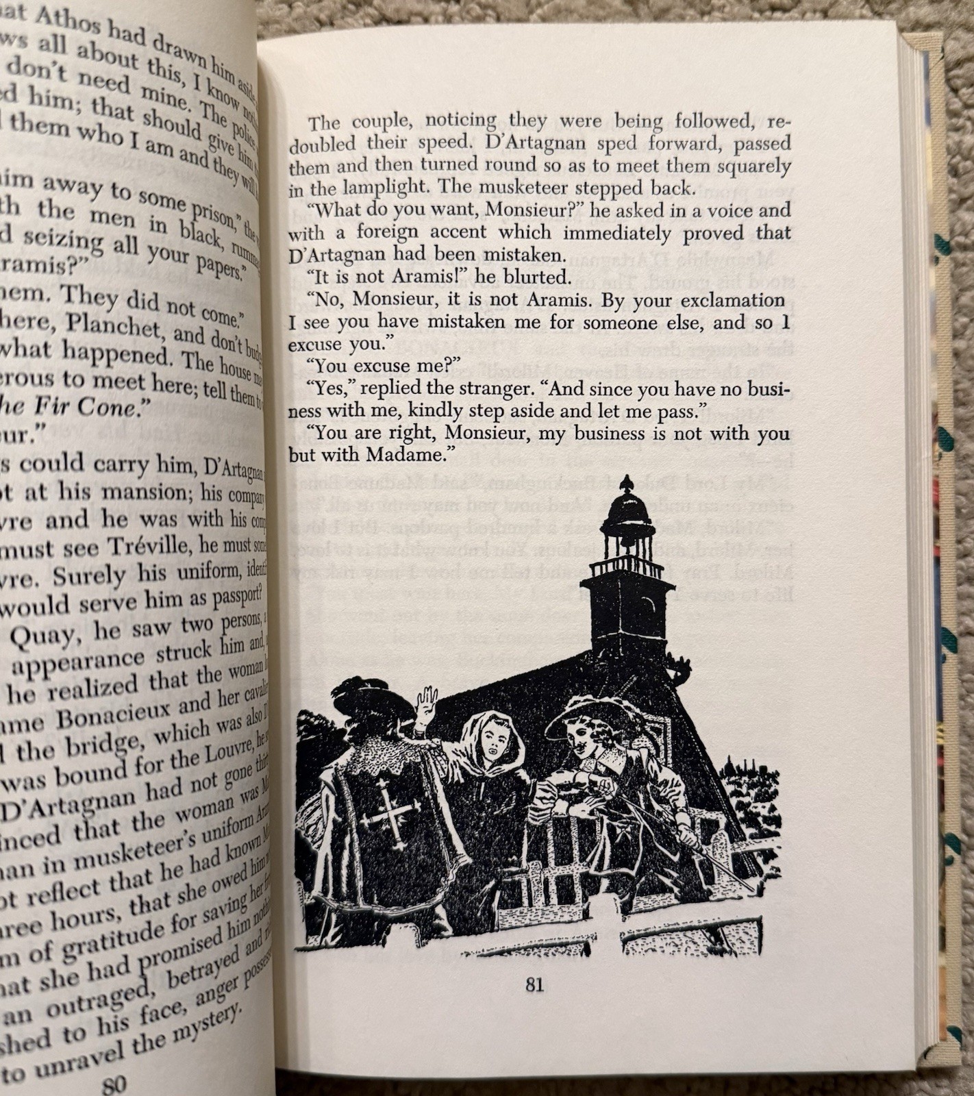 THE THREE MUSKETEERS BY ALEXANDRE DUMAS 1953 ILLUSTRATED JUNIOR LIBRARY HC
