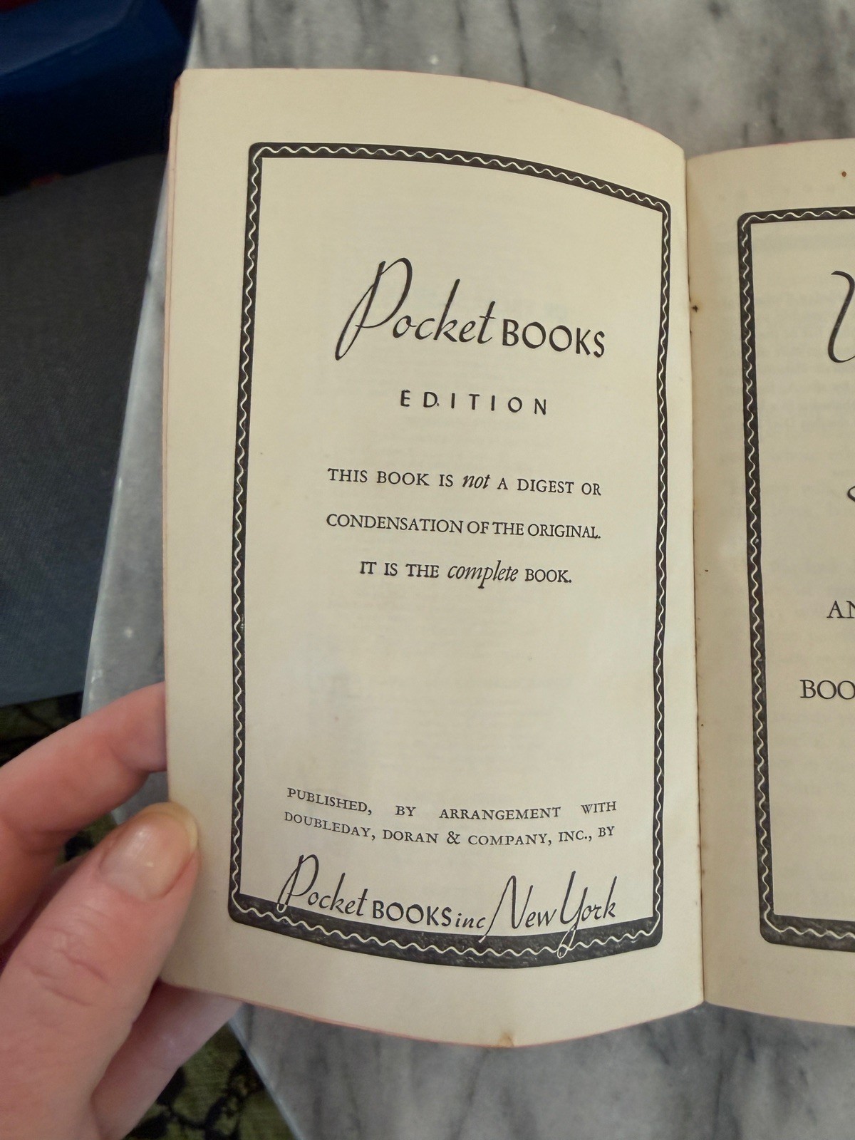 Up From Slavery – Booker T. Washington 1940 Pocket Books paperback autobiography