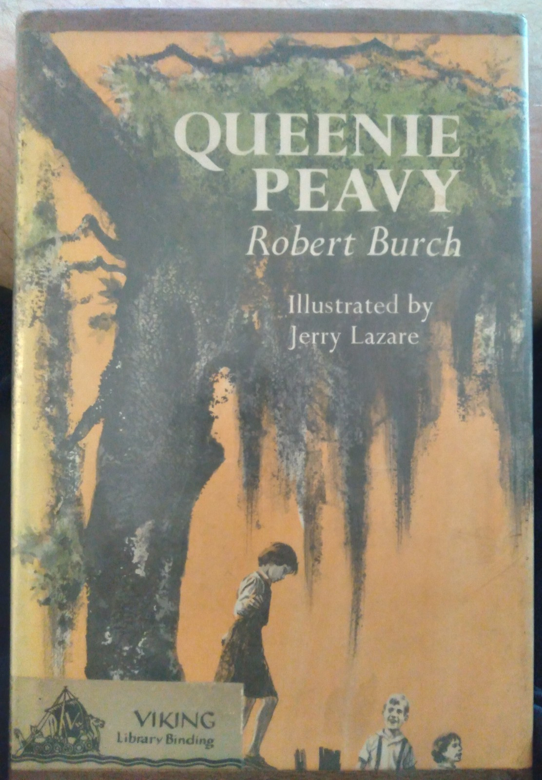 Queenie Peavy by Robert Burch (Viking Press, 1966, 1st printing) Ex-Library