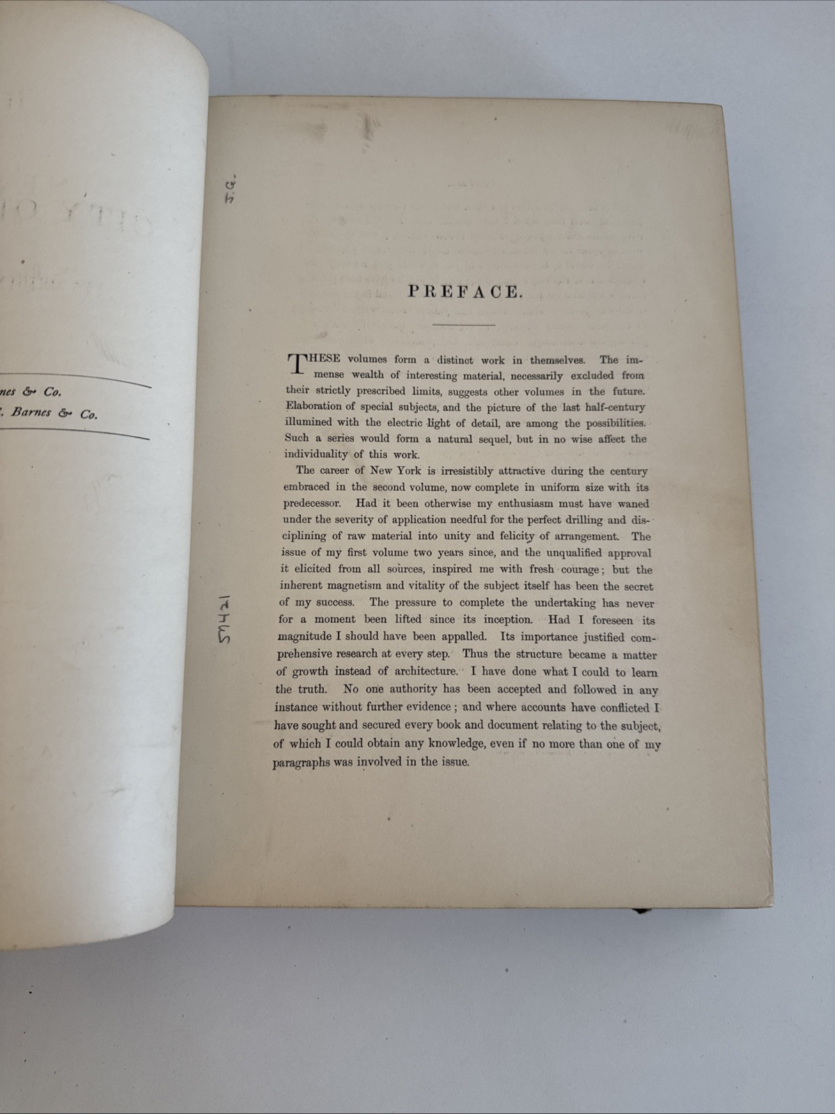 1880 History of The City of New York Origin Rise & Progress – Lamb Vol 2 Leather