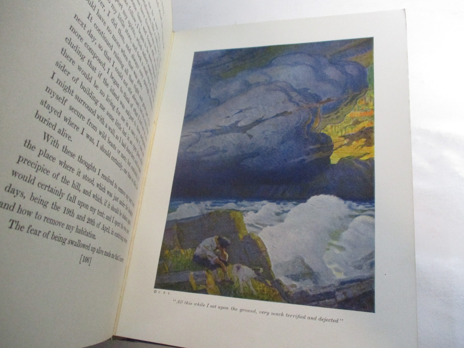 Robinson Crusoe, Daniel Defoe, N.C. Wyeth, Cosmopolitan Edition, 1920