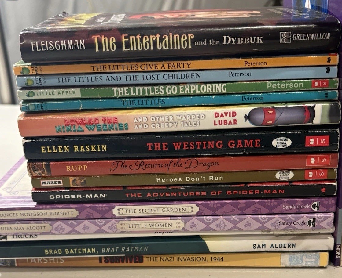 Lot of 34 Chapter Children YOUTH RANDOM BOOKS MIXED Great Authors! (#1161-34)