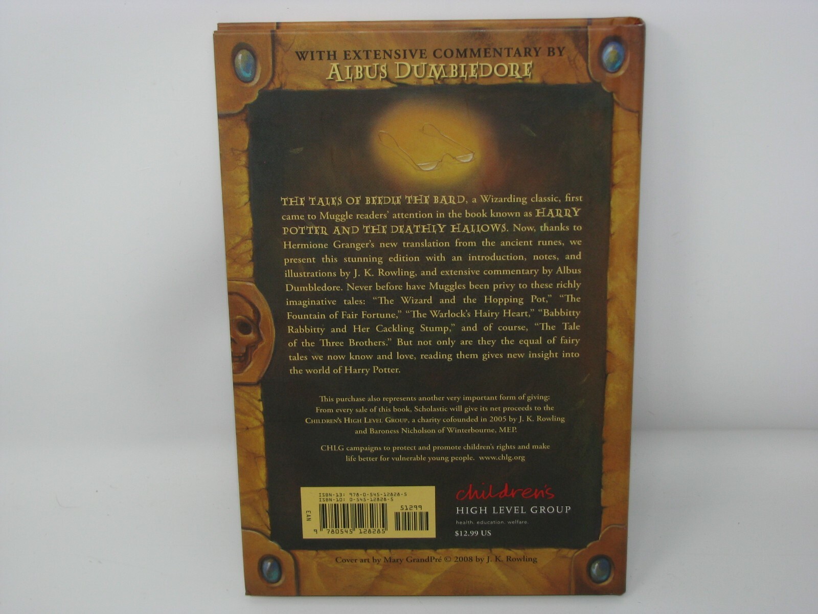 Beautiful Harry Potter The Tales of Beedle The Bard Hardcover 1st, 1st