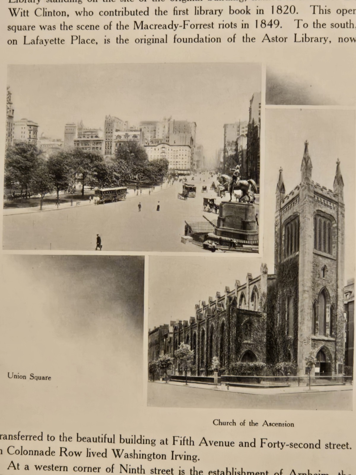 Seeing New York 1906 Souvenir Tour Guide History Photos Sights
