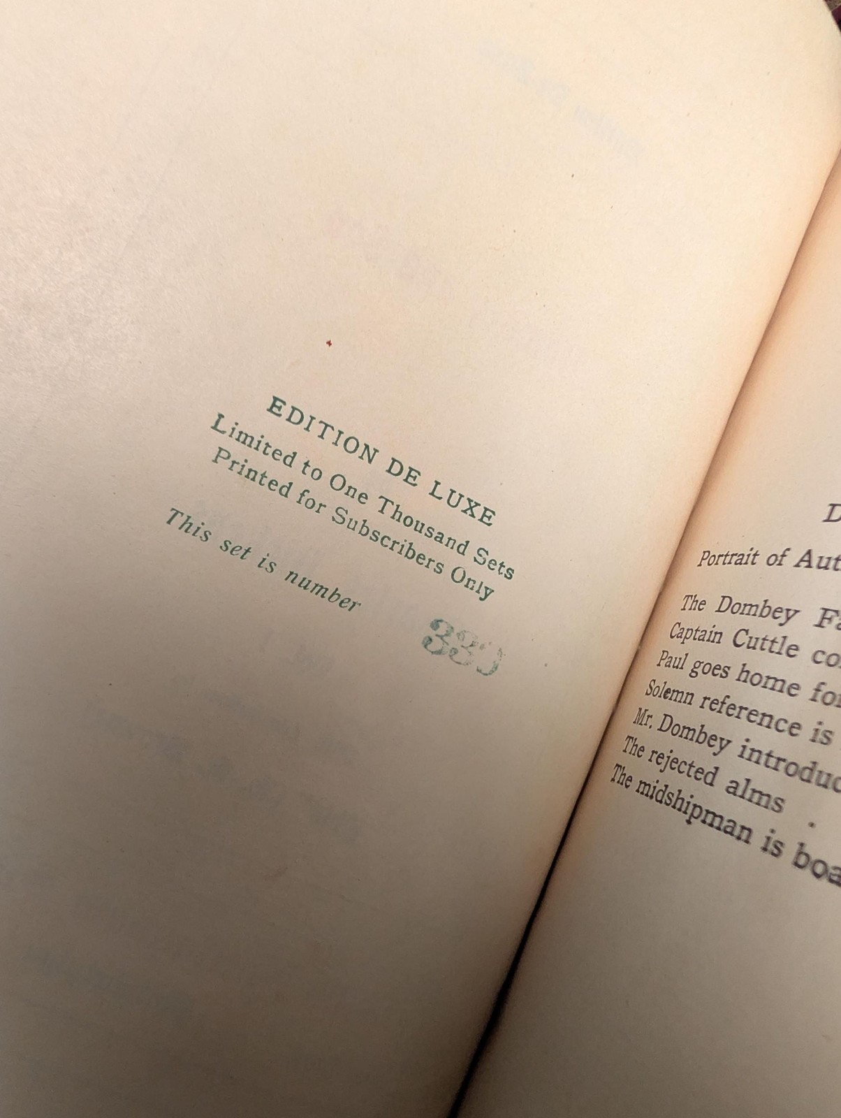 Antique Undated 1903 The Complete Works of Charles Dickens 20 Volumes