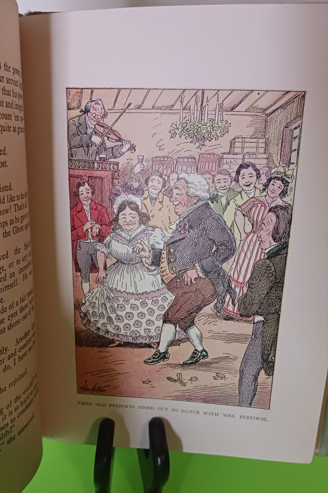 Very Rare 1917 Dickens Christmas Carol By Charles Dickens. Pleasant Hour Series