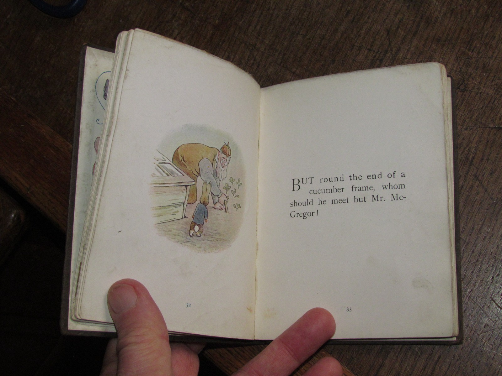 1907 BEATRIX POTTER THE TALE OF PETER RABBIT – very early Frederick Warne ed