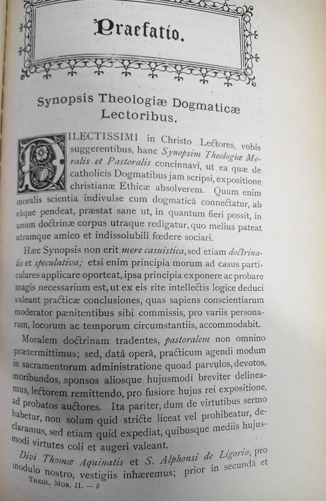 Tanquerey: Theologicae Dogmaticae Fundamentalis – 3 Vols. 1903, 1906, 1926.