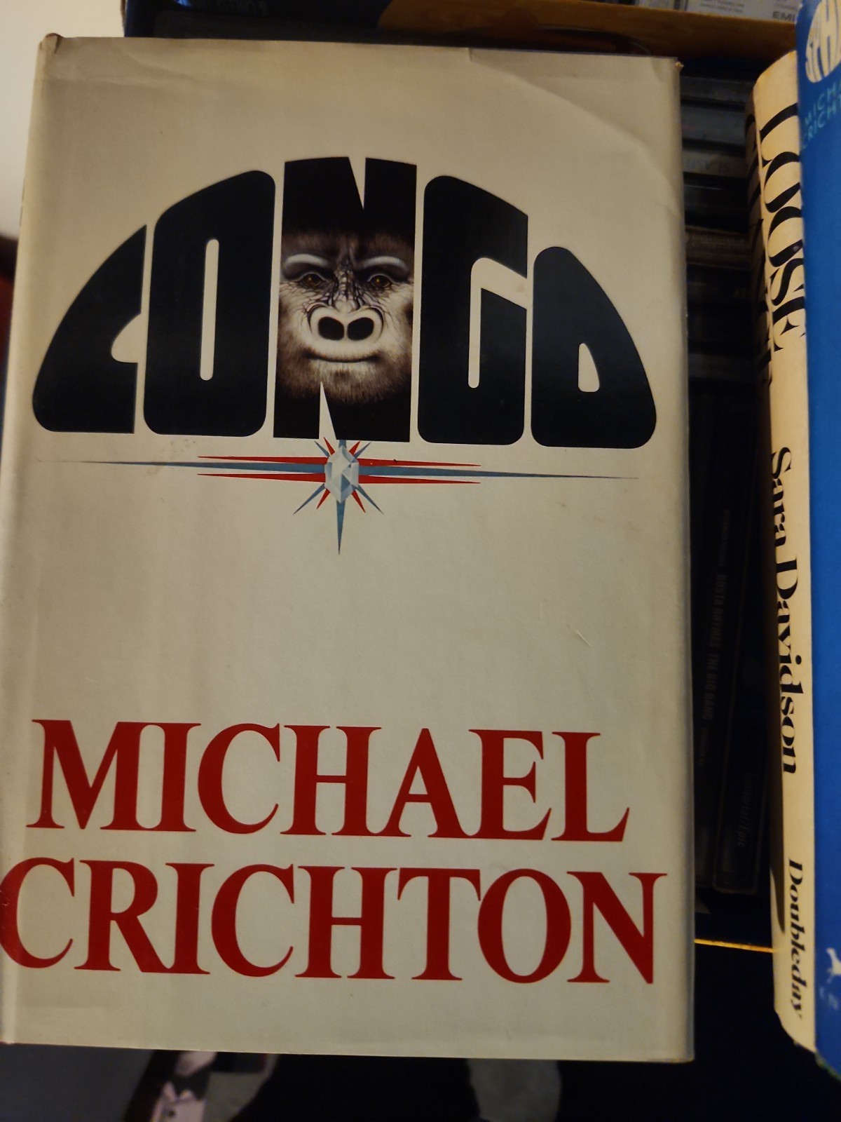 Congo by Michael Crichton (1980, Hardcover) 1st Edition BcE
