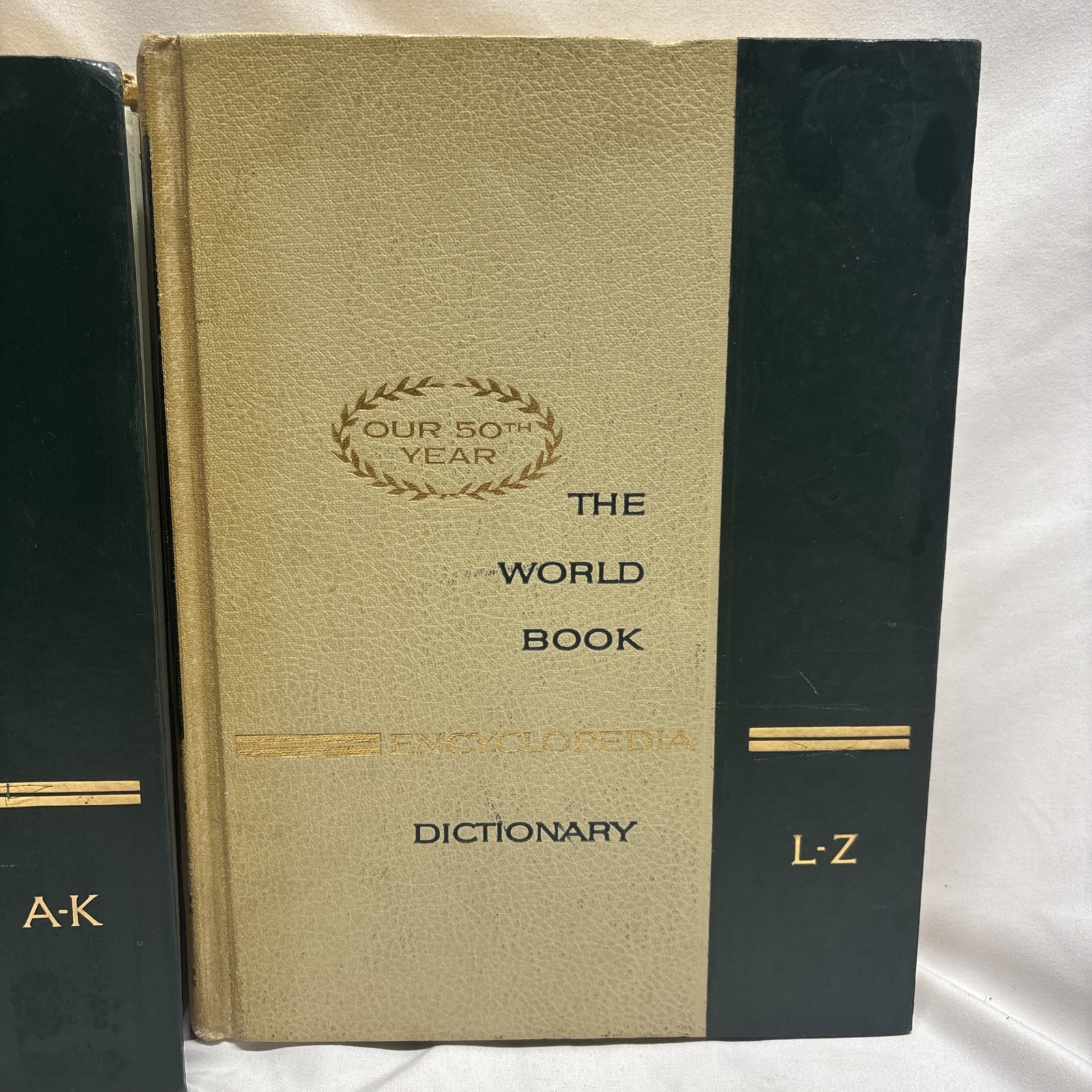 1964 Edition THE WORLD BOOK ENCYCLOPEDIA DICTIONARY A-K & L-Z Thorndike Barnhart