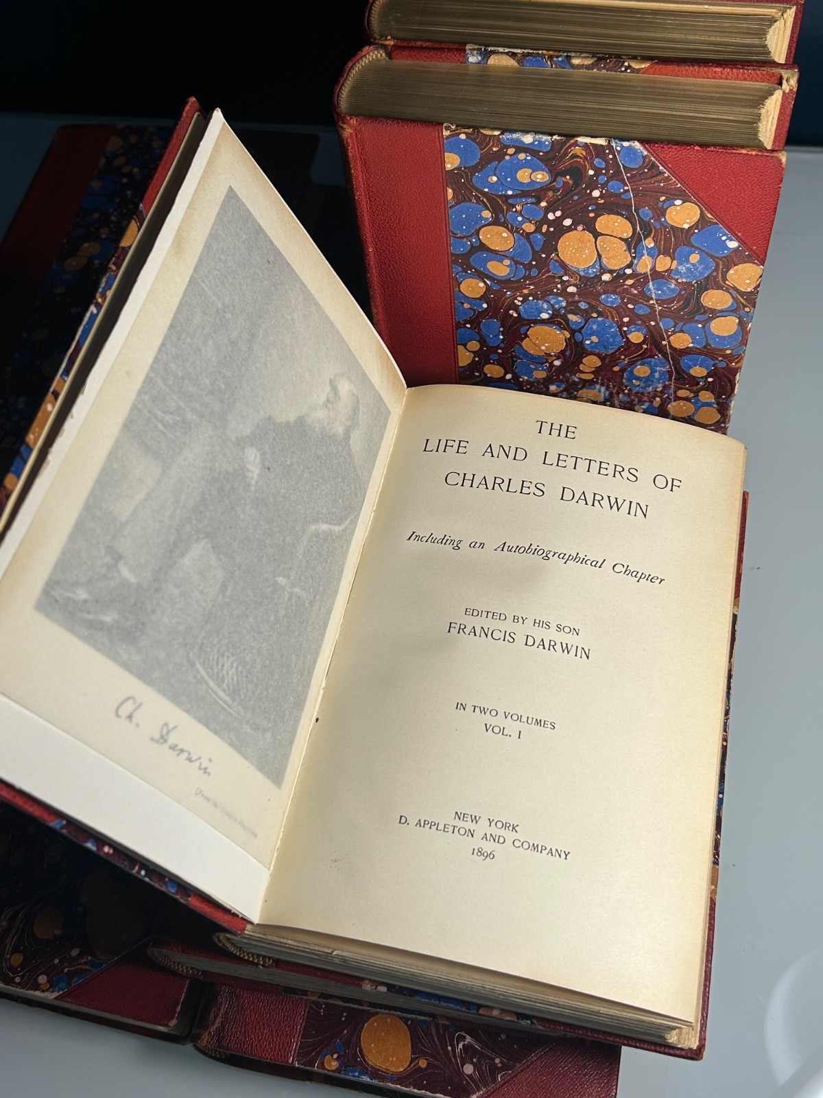 Charles Darwin The Origin Of Species, First Authorized Volume Edition 1896