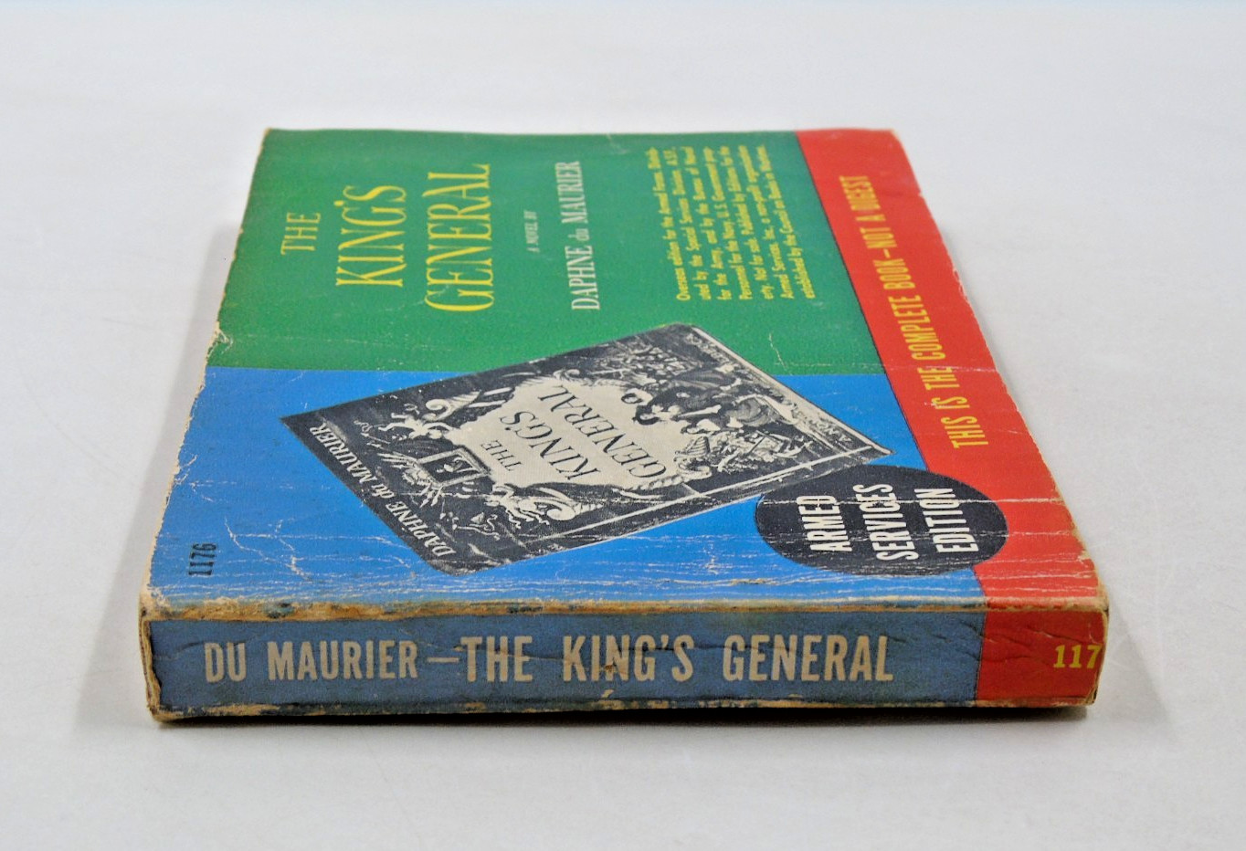 Vintage The King’s General 1946 By Daphne du Maurier Armed Services Edition Book